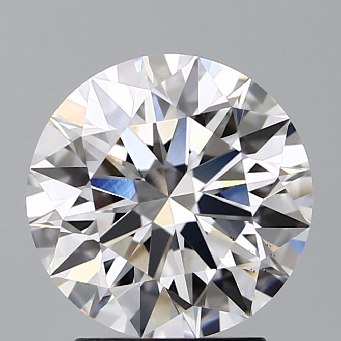 2.57 ct. round Lab Grown Diamond front image