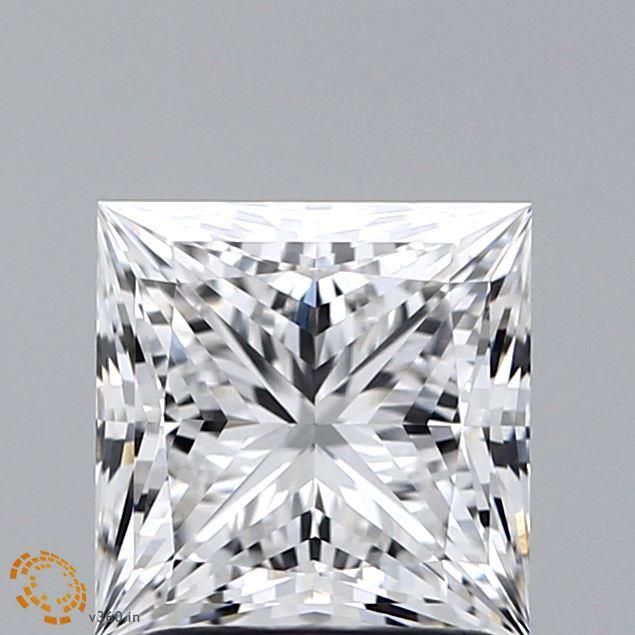 1.84 ct. princess Lab Grown Diamond front image