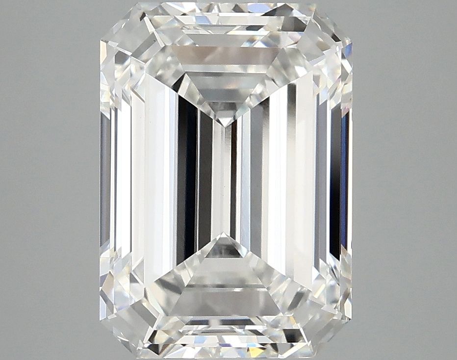4.08 ct. emerald Lab Grown Diamond front image