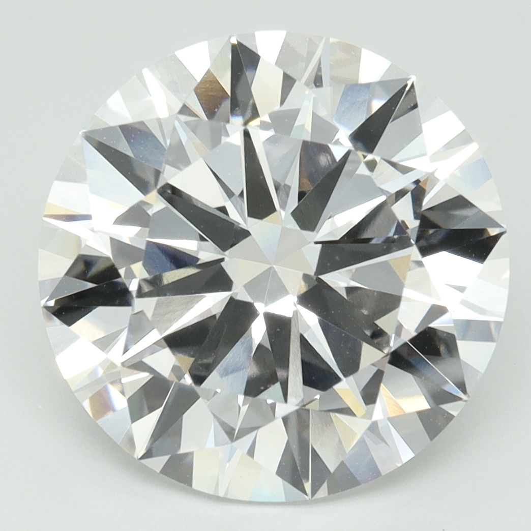 7.04 ct. round Lab Grown Diamond front image