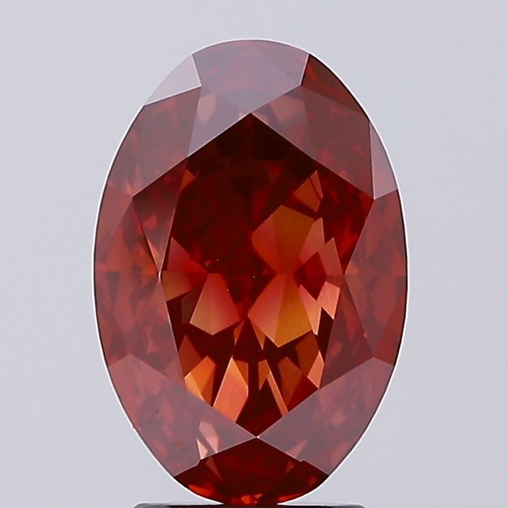 4.05 ct. oval Lab Grown Diamond front image