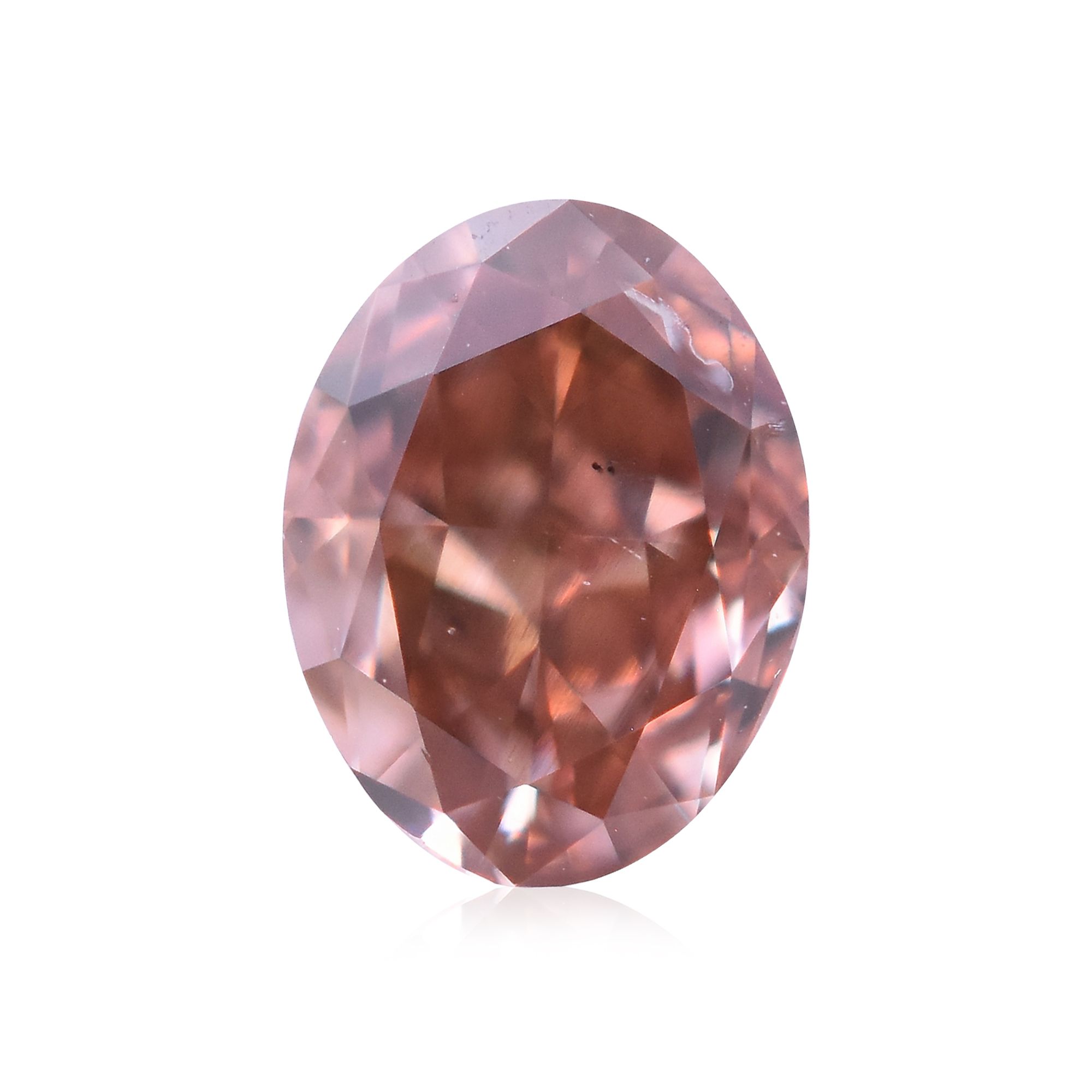 Diament 0.2 ct Fancy Deep Orangey Pink/SI2