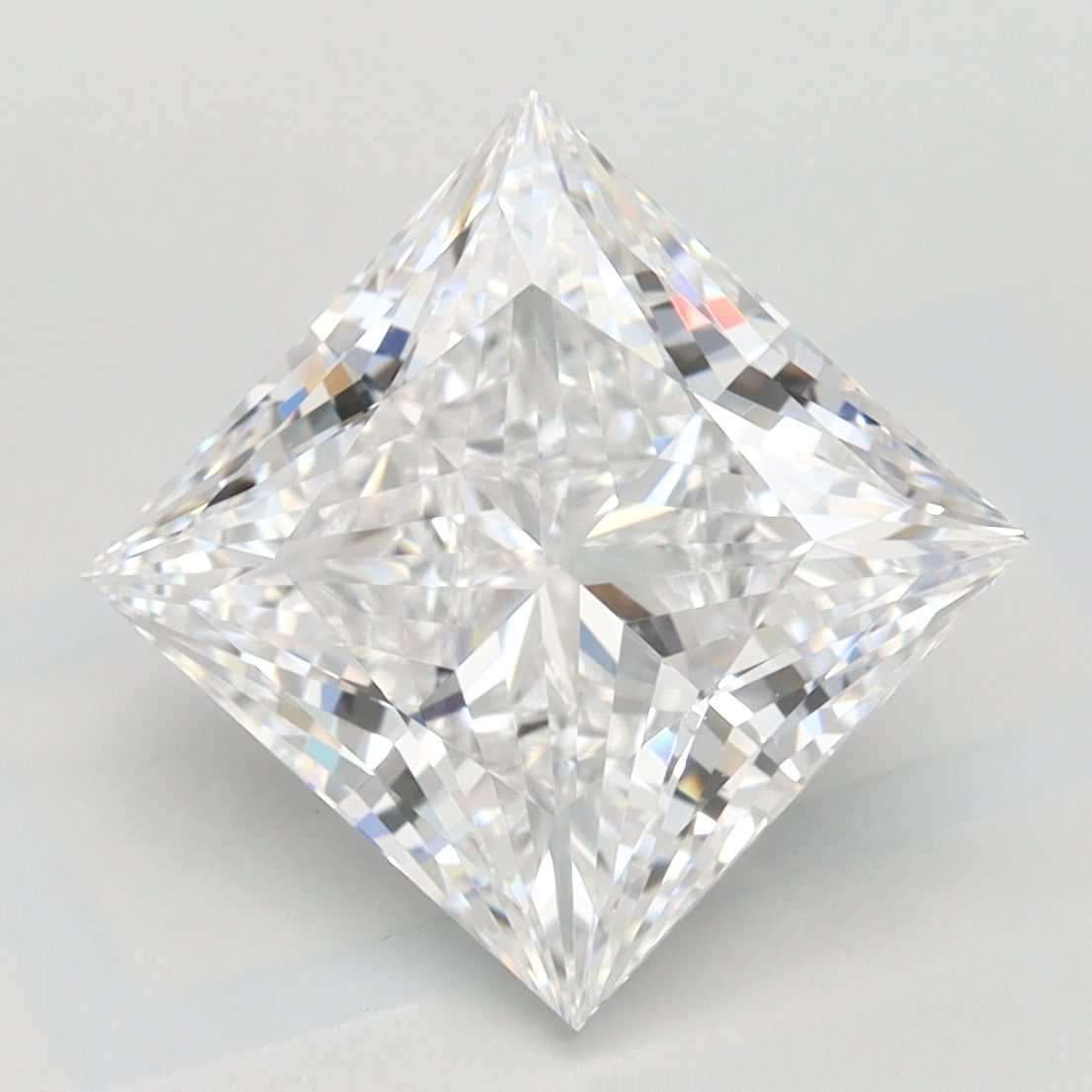 3.15 ct. princess Lab Grown Diamond front image