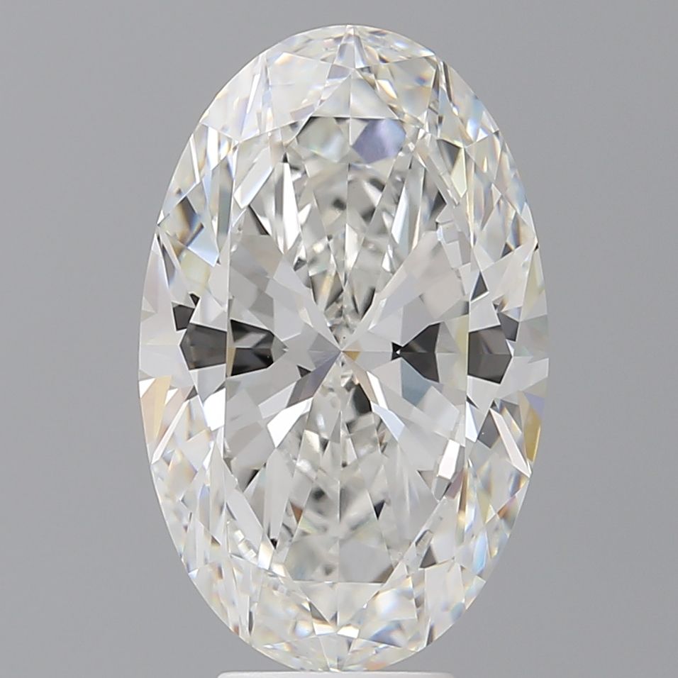 6.59 ct. oval Lab Grown Diamond front image