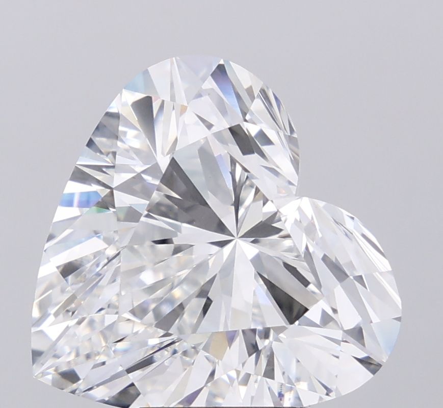 8.56 ct. heart Lab Grown Diamond front image