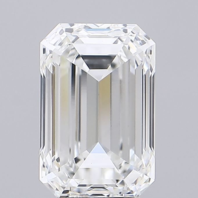4.05 ct. emerald Lab Grown Diamond front image