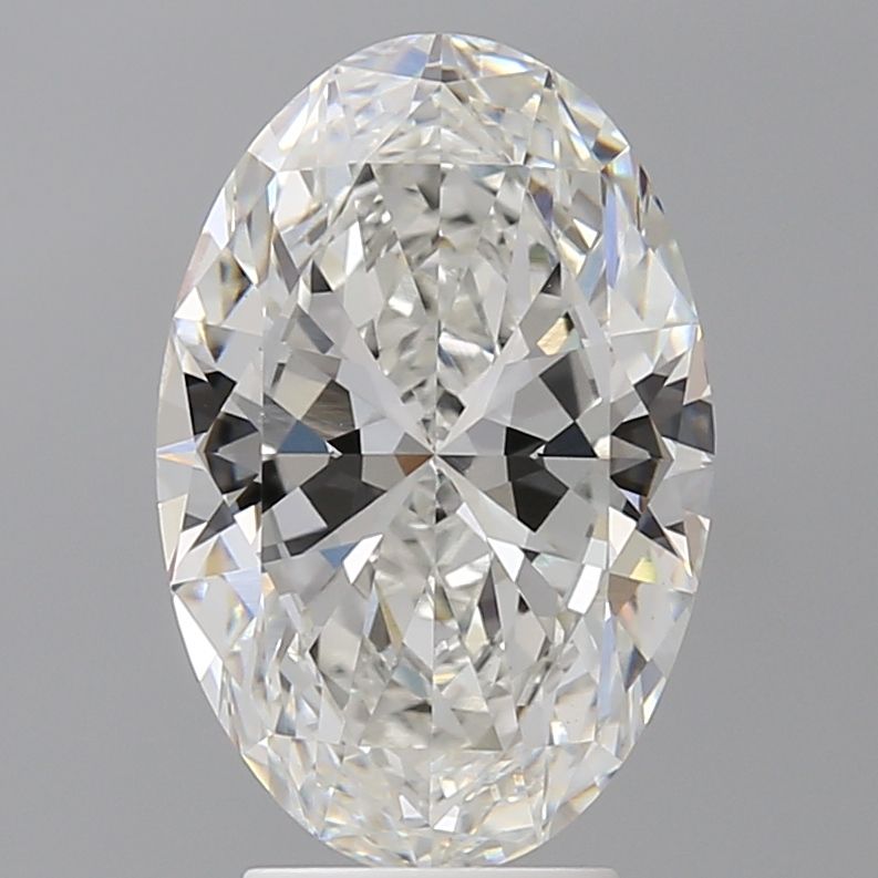 4.04 ct. oval Lab Grown Diamond front image