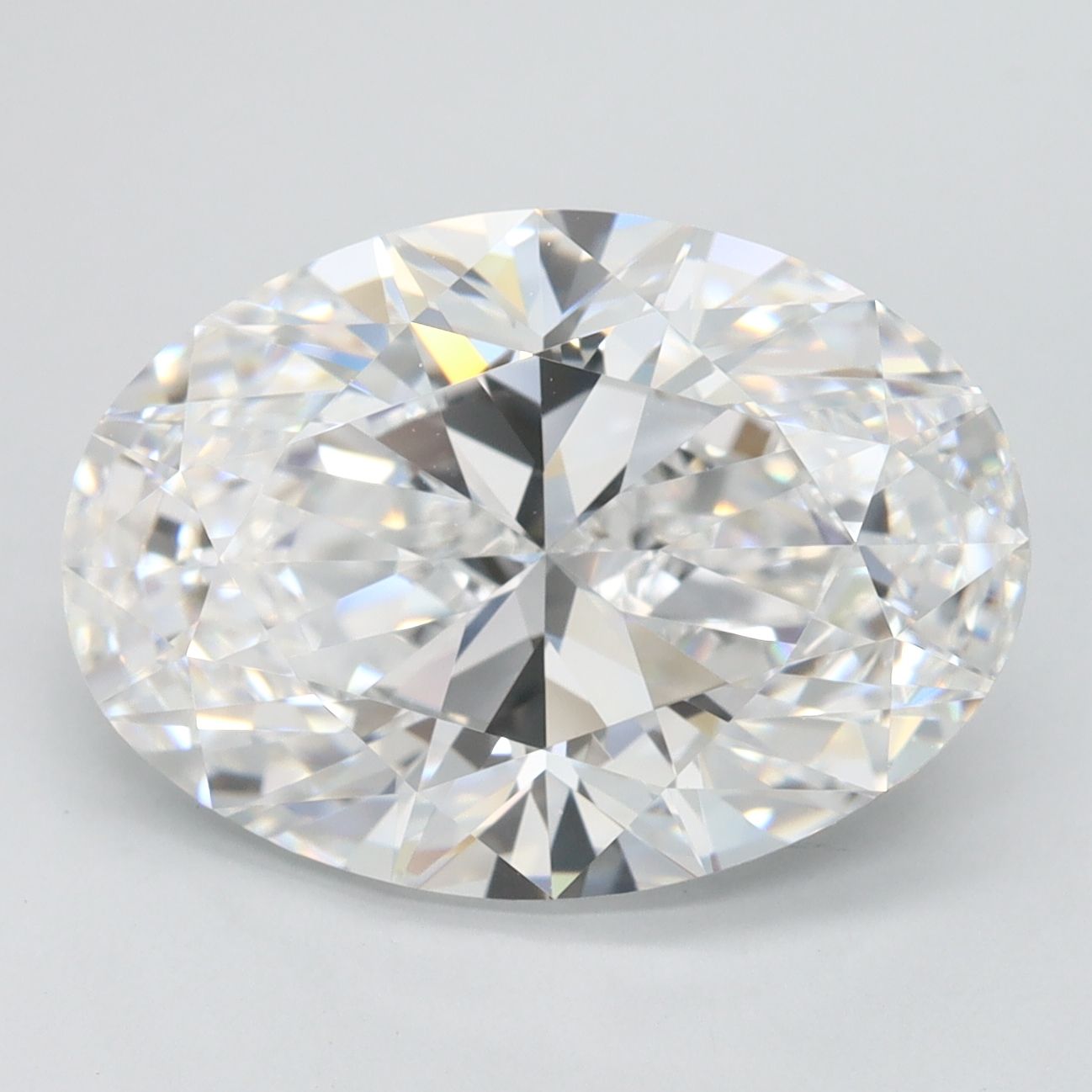 5.02 ct. oval Lab Grown Diamond front image