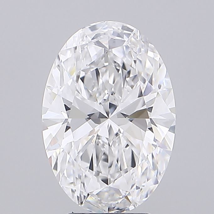 4.10 ct. oval Lab Grown Diamond front image