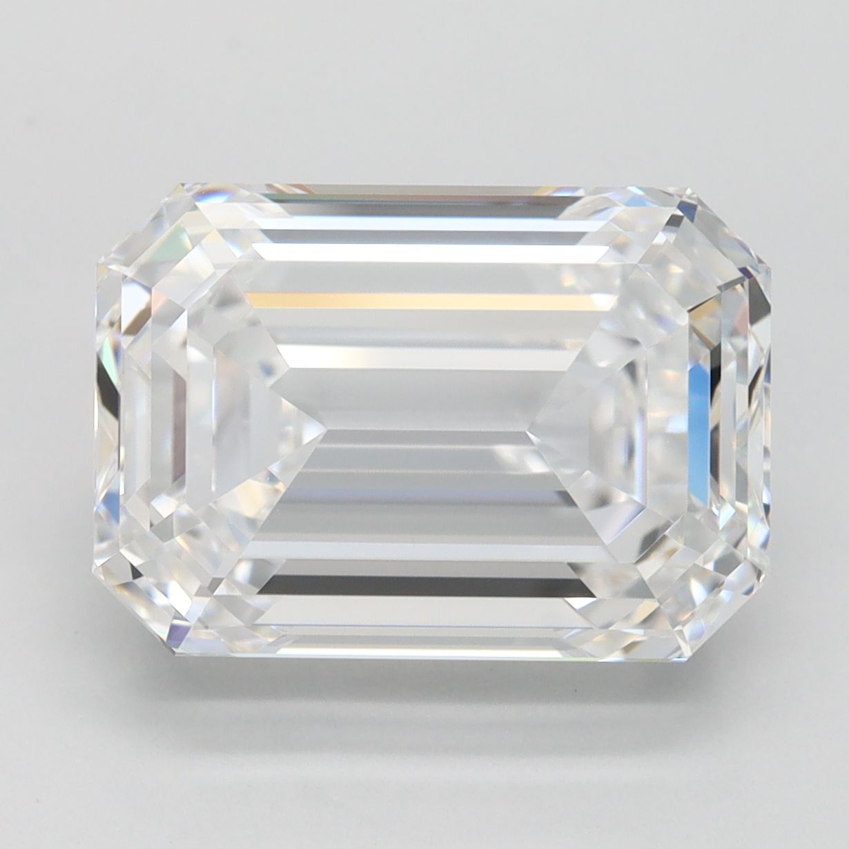 5.23 ct. emerald Lab Grown Diamond front image