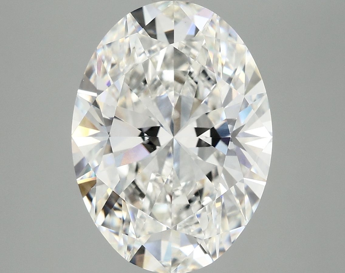 5.09 ct. oval Lab Grown Diamond front image
