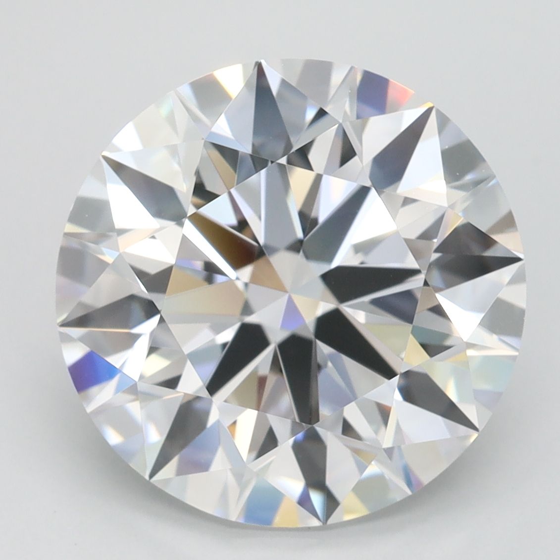 5.16 ct. round Lab Grown Diamond front image