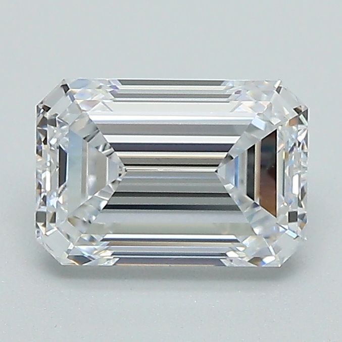 1.38 ct. emerald Lab Grown Diamond front image