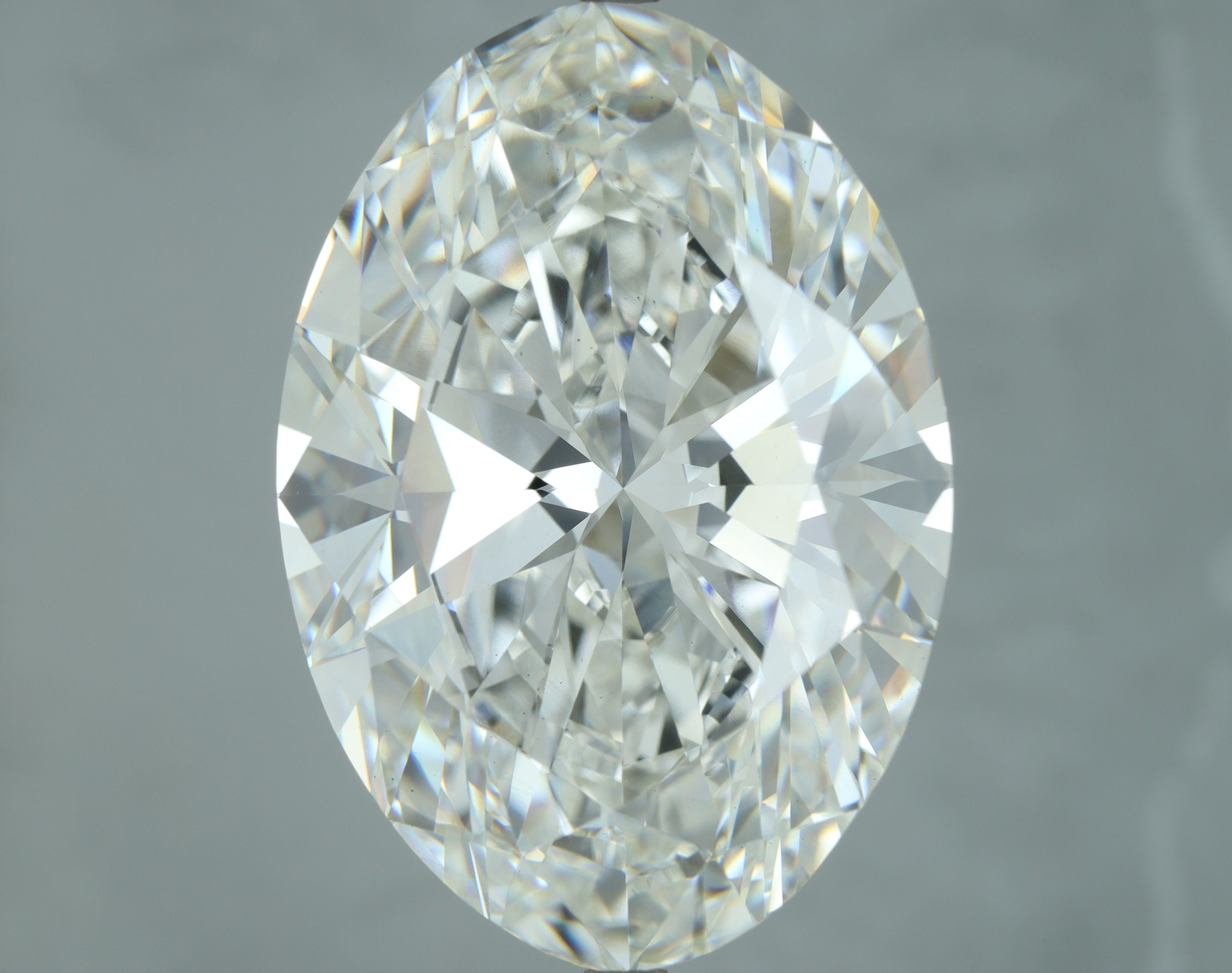 21.56 ct. oval Lab Grown Diamond front image