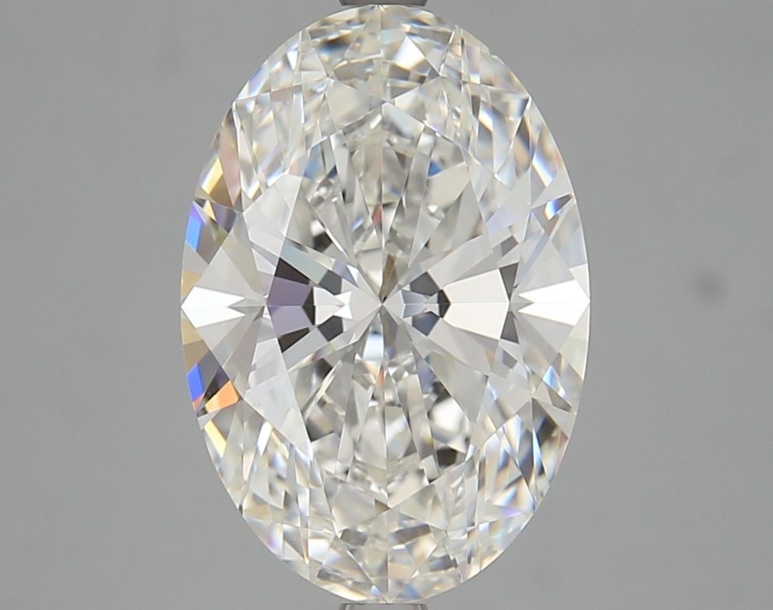 5.12 ct. oval Lab Grown Diamond front image