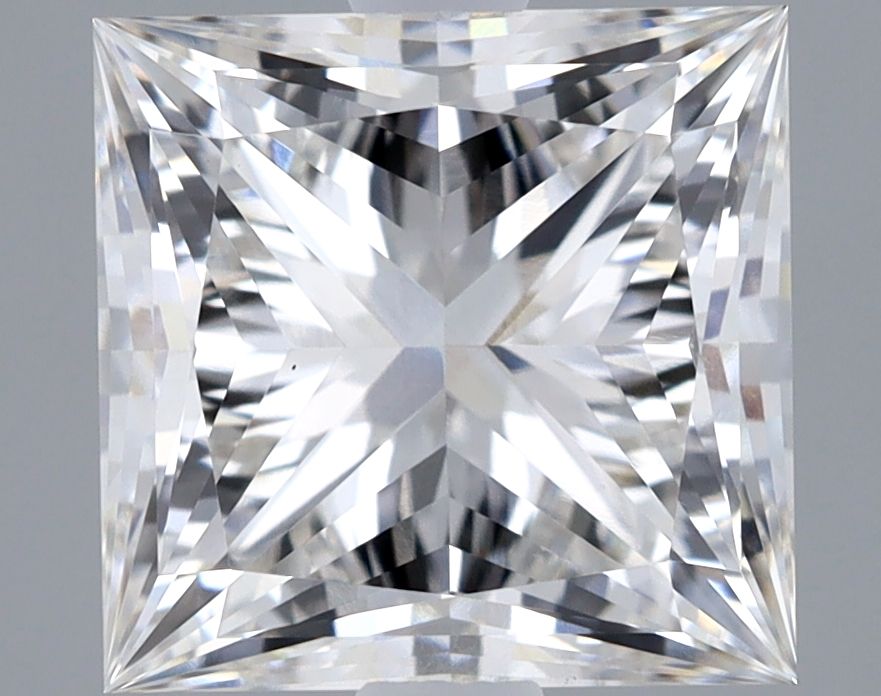 2.21 ct. princess Lab Grown Diamond front image