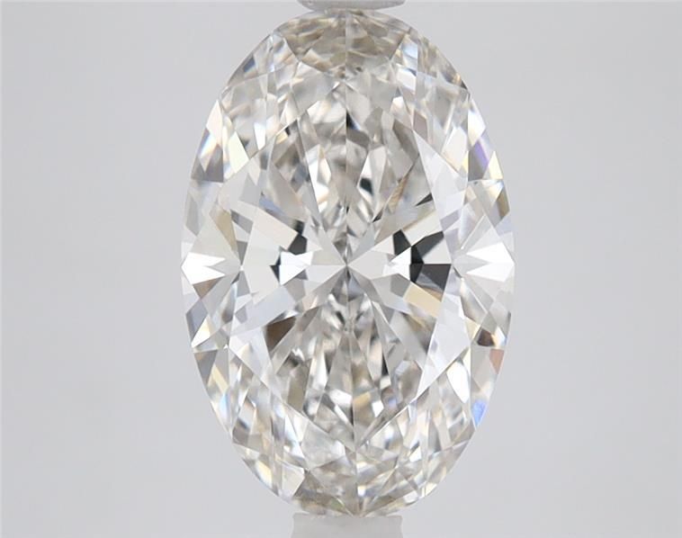 2.08 ct. oval Lab Grown Diamond front image