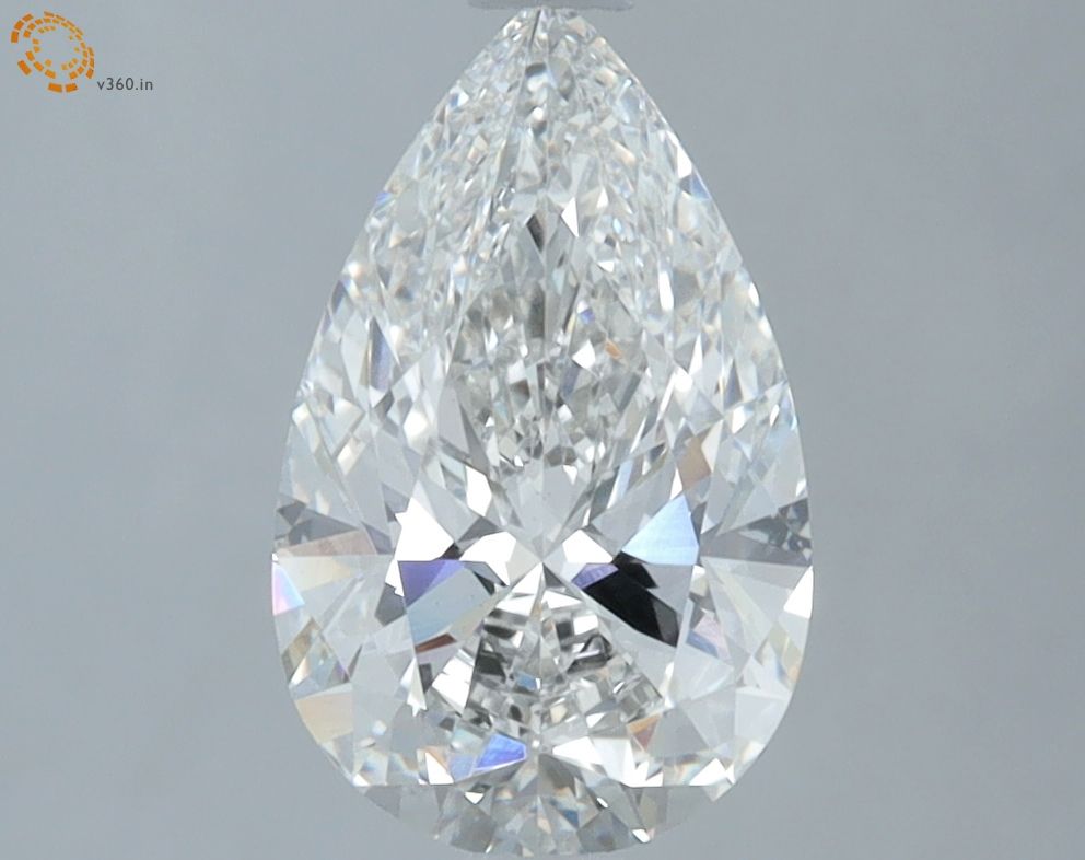 1.71 ct. pear Lab Grown Diamond front image