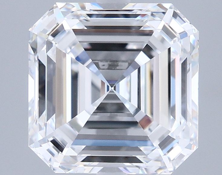 2.54 ct lab-grown Asscher Diamond
