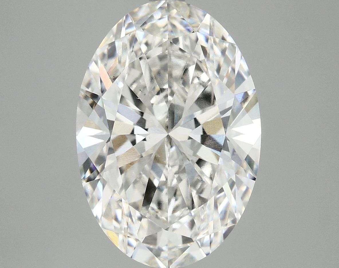 5.03 ct. oval Lab Grown Diamond front image