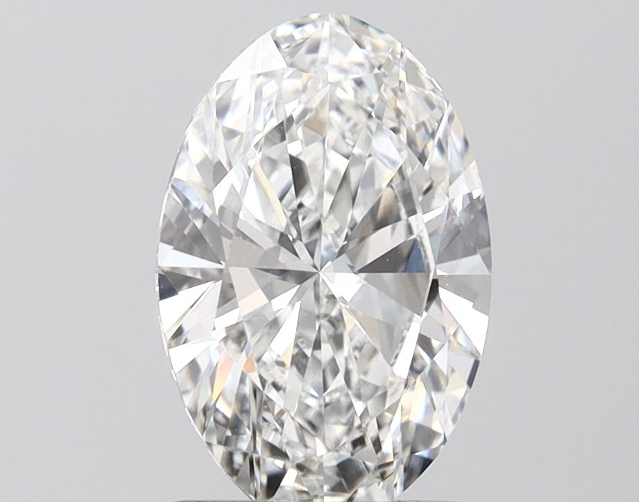 2.06 ct. oval Lab Grown Diamond front image