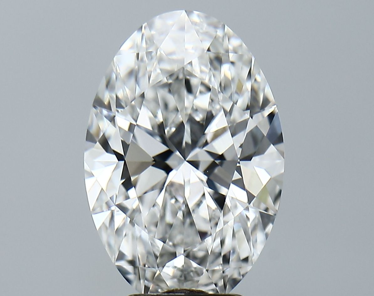 5.02 ct. oval Lab Grown Diamond front image