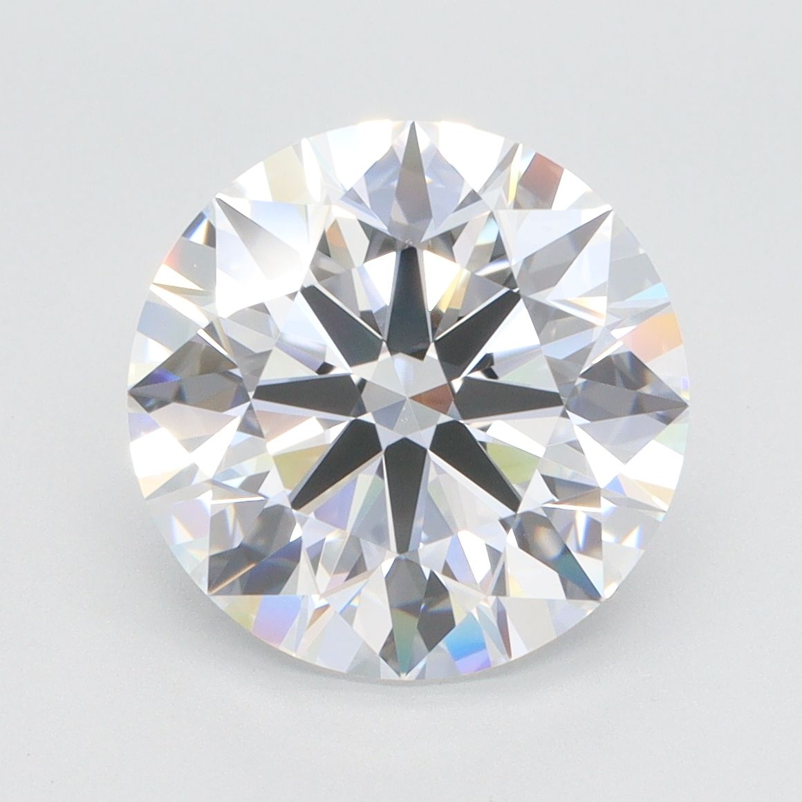 Diamant Rond 5.01 ct - Couleur D - Pureté VVS2