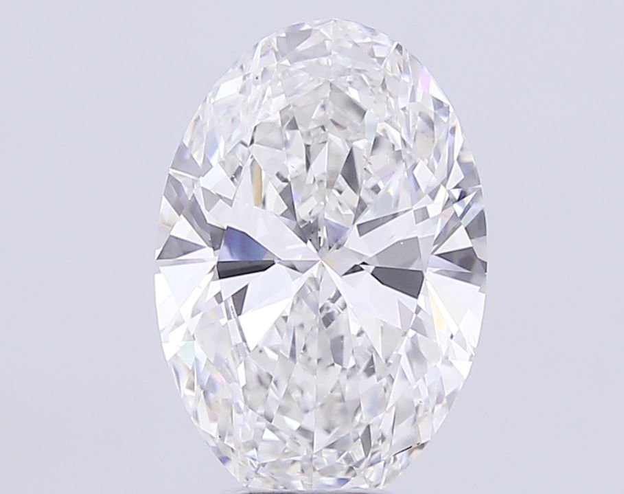 7.54 ct. oval Lab Grown Diamond front image