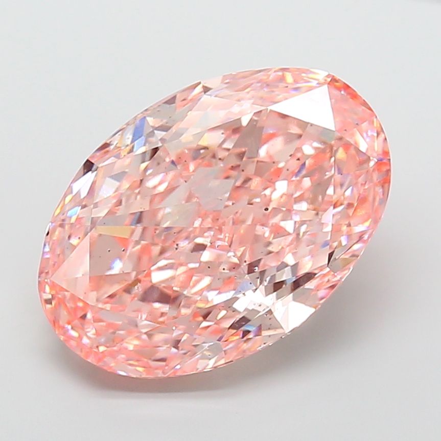20.00 ct. oval Lab Grown Diamond front image
