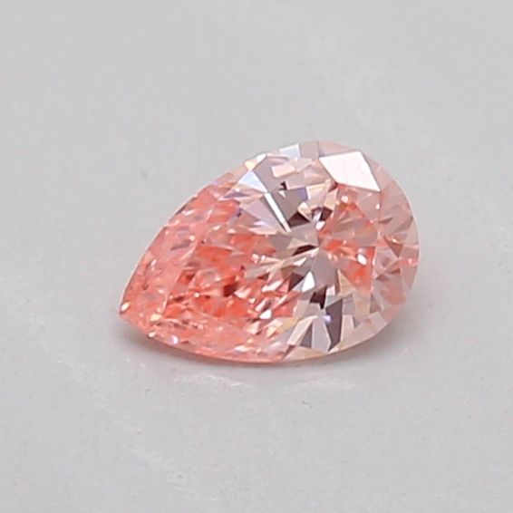 0.14 CT Fancy Vivid Pink PEAR
