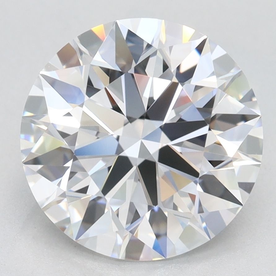Diamant Rond 3.03 ct - Couleur D - Pureté VVS1