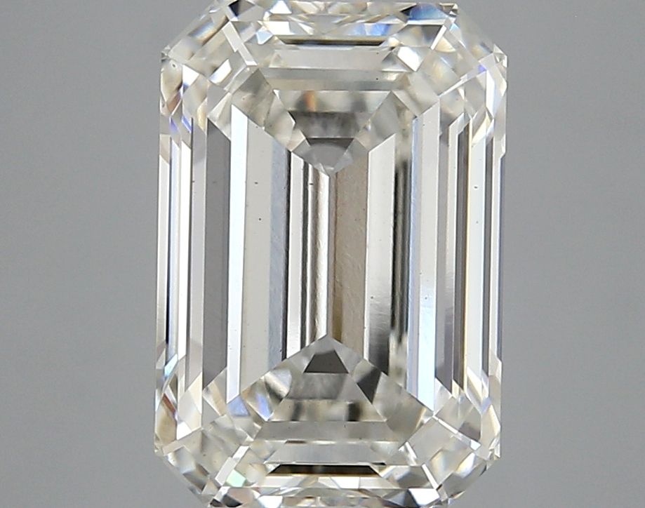 5.48 ct. emerald Lab Grown Diamond front image