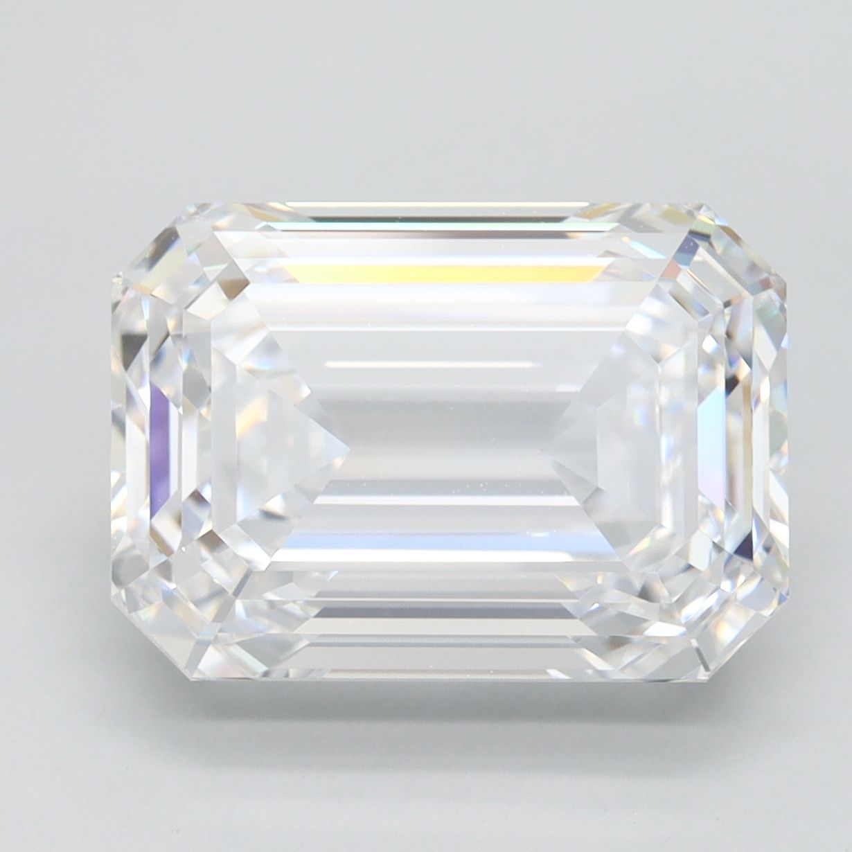5.24 ct. emerald Lab Grown Diamond front image