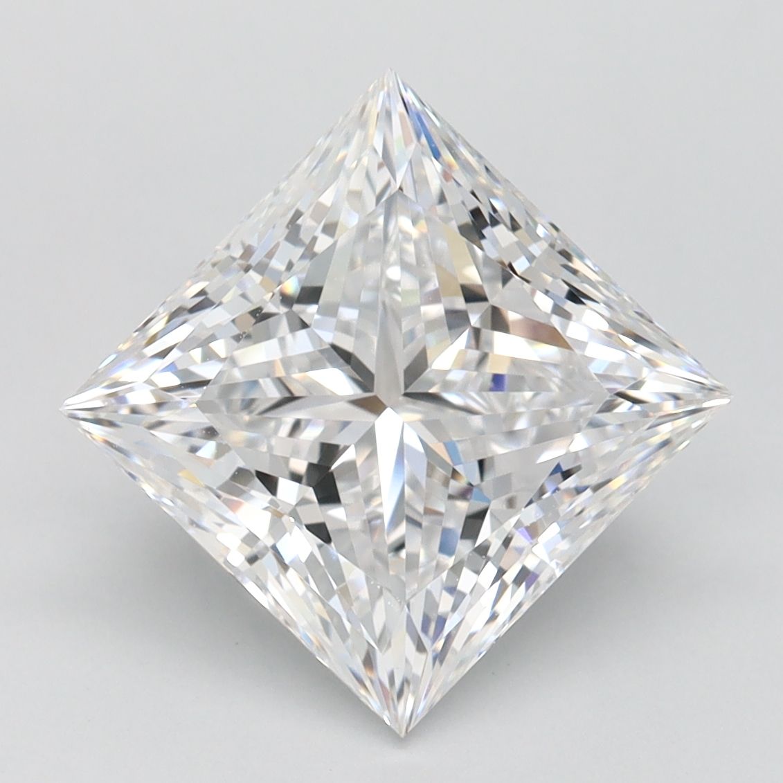3.18 ct. princess Lab Grown Diamond front image