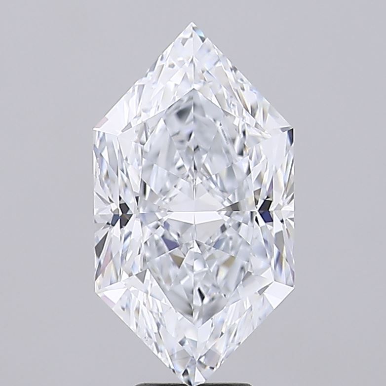 9.08 ct lab-grown Hexagonal Diamond