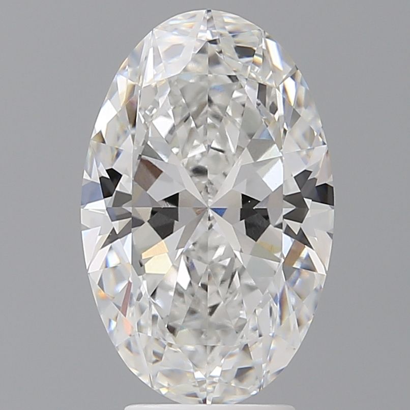 4.05 ct. oval Lab Grown Diamond front image