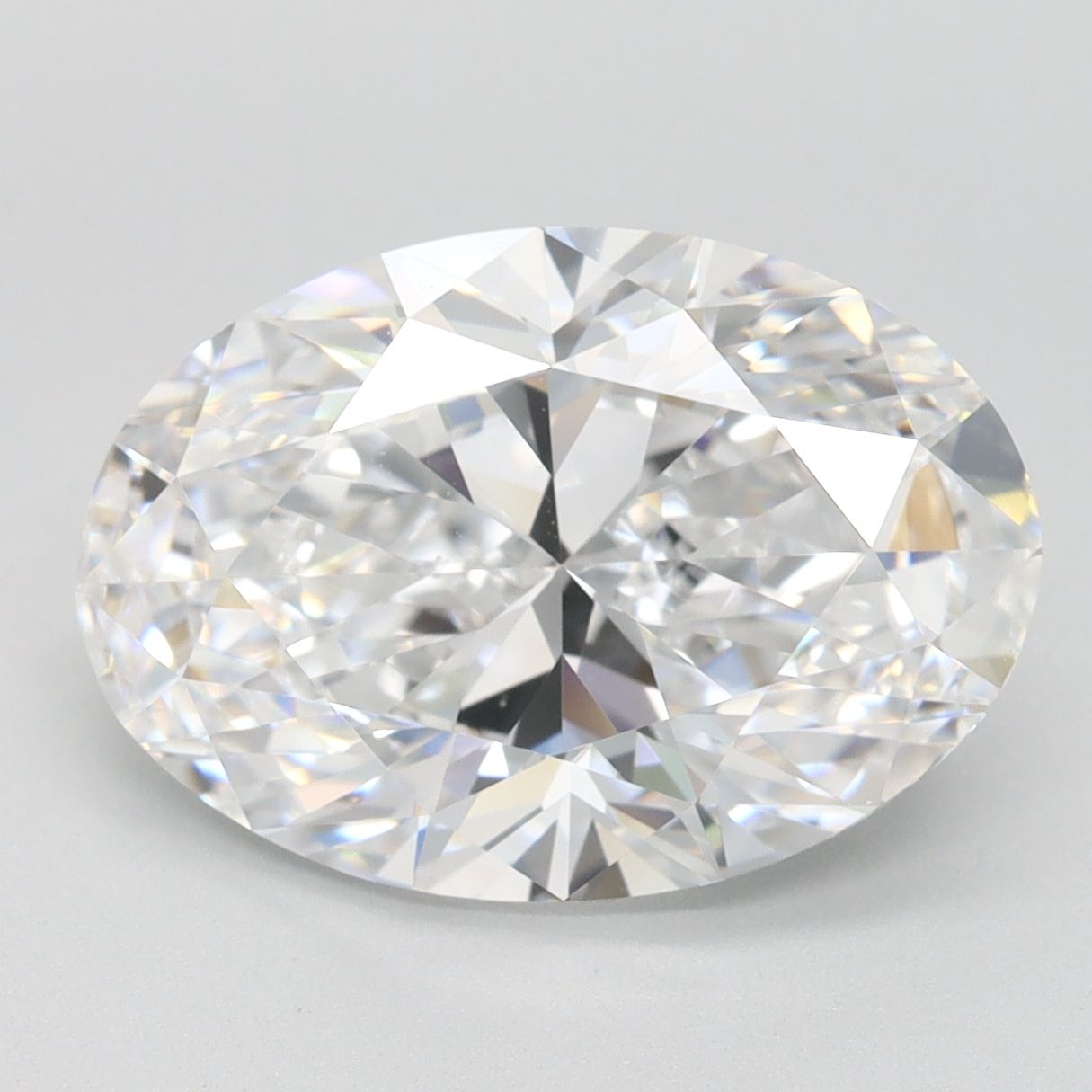 4.02 ct. oval Lab Grown Diamond front image