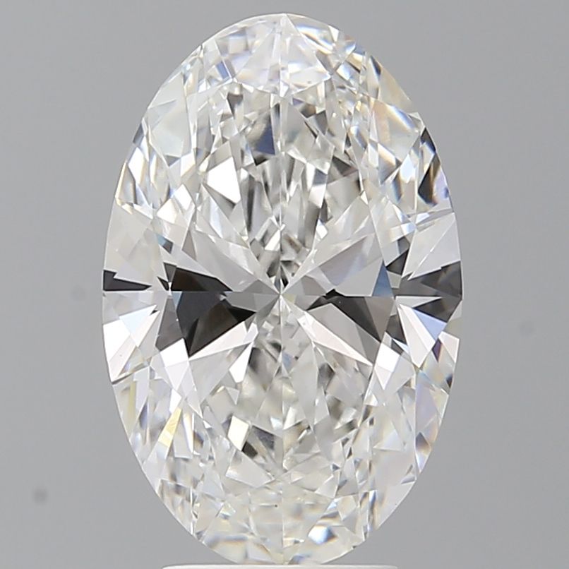 4.50 ct. oval Lab Grown Diamond front image