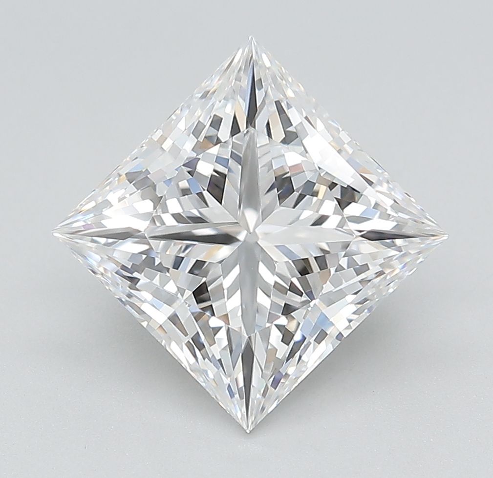 3.75 ct. princess Lab Grown Diamond front image