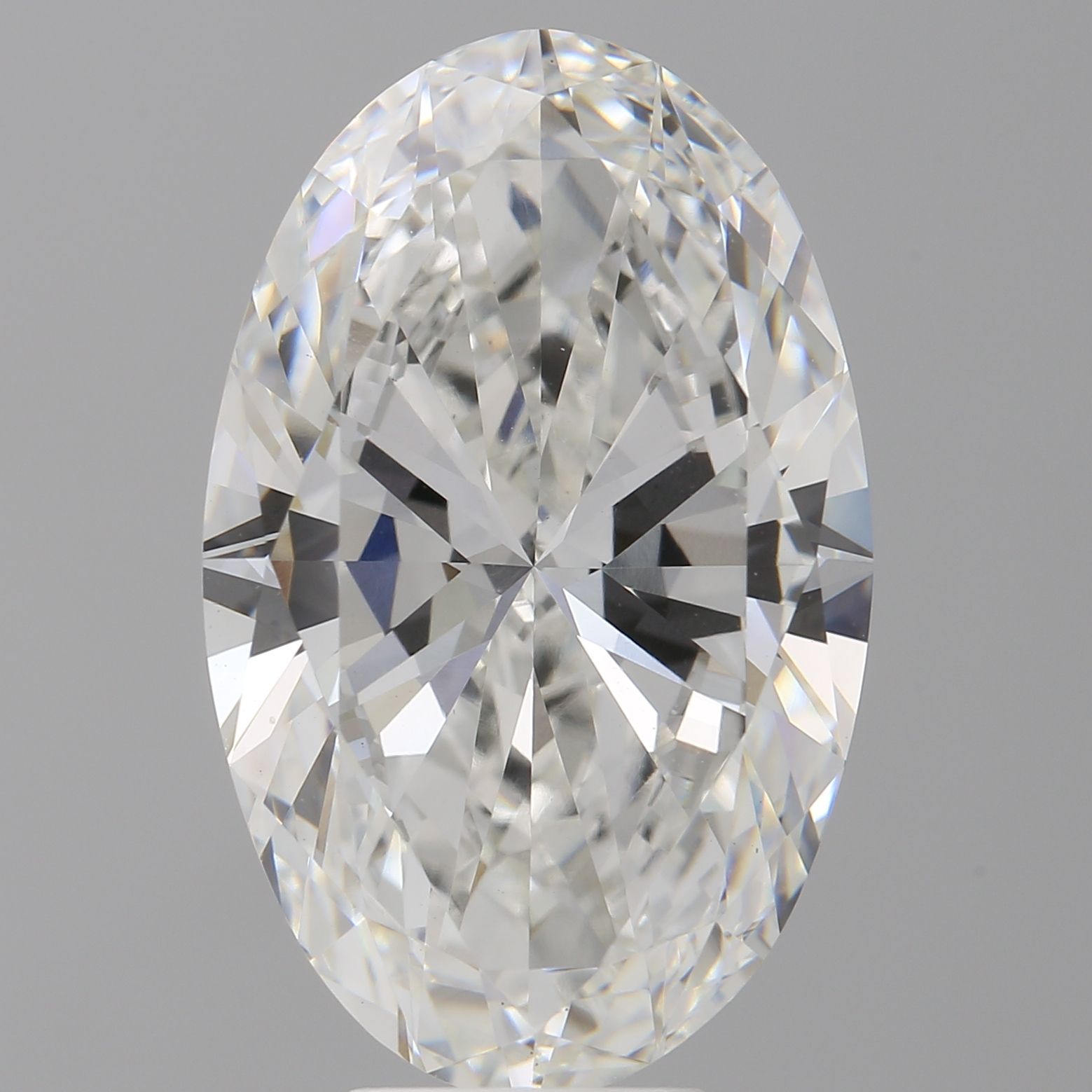 8.01 ct. oval Lab Grown Diamond front image