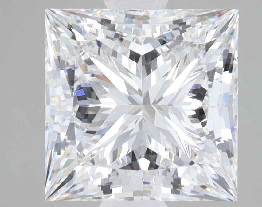 4.03 ct. princess Lab Grown Diamond front image