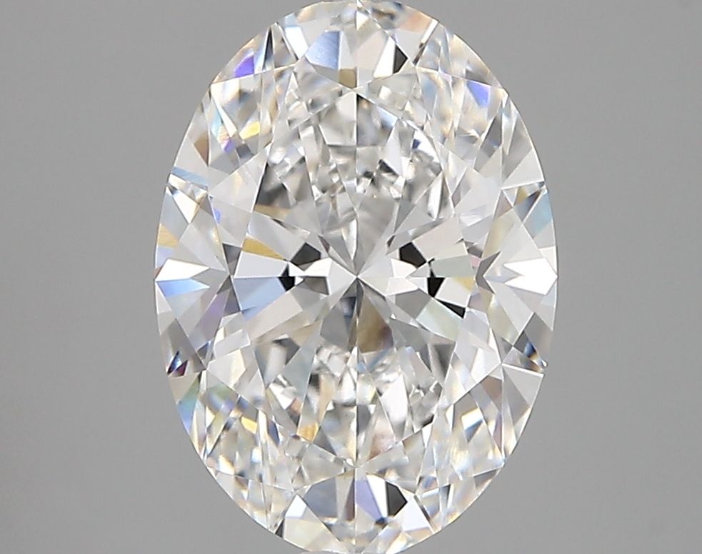 2.87 ct. oval Lab Grown Diamond front image