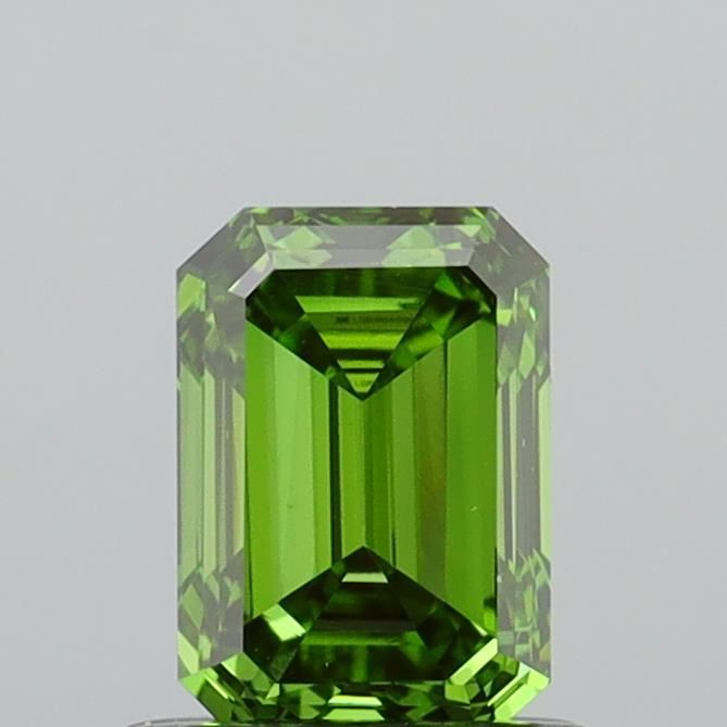 1.06 CT Fancy Vivid Green EMERALD