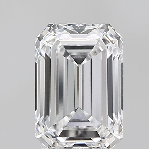2.64 ct. emerald Lab Grown Diamond front image