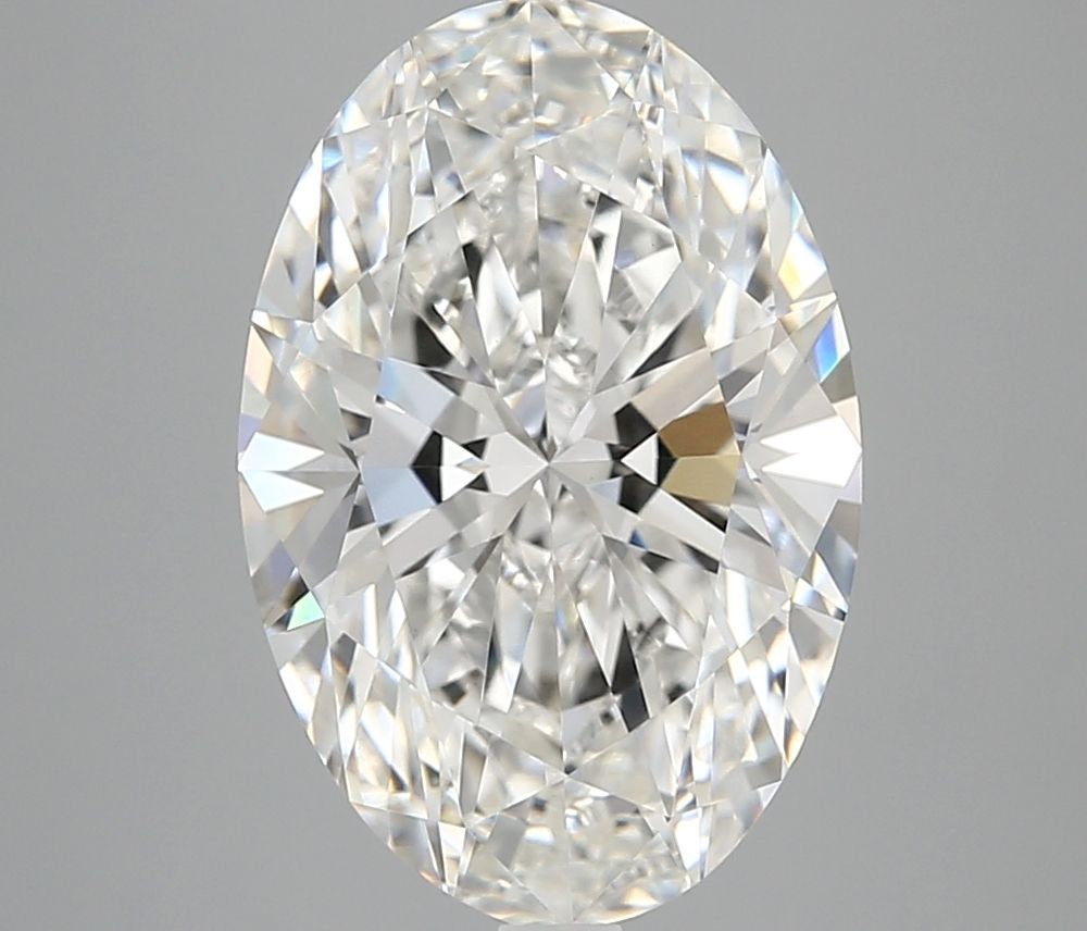 5.28 ct. oval Lab Grown Diamond front image