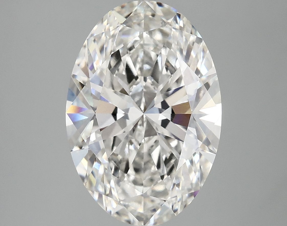 3.96 ct. oval Lab Grown Diamond front image