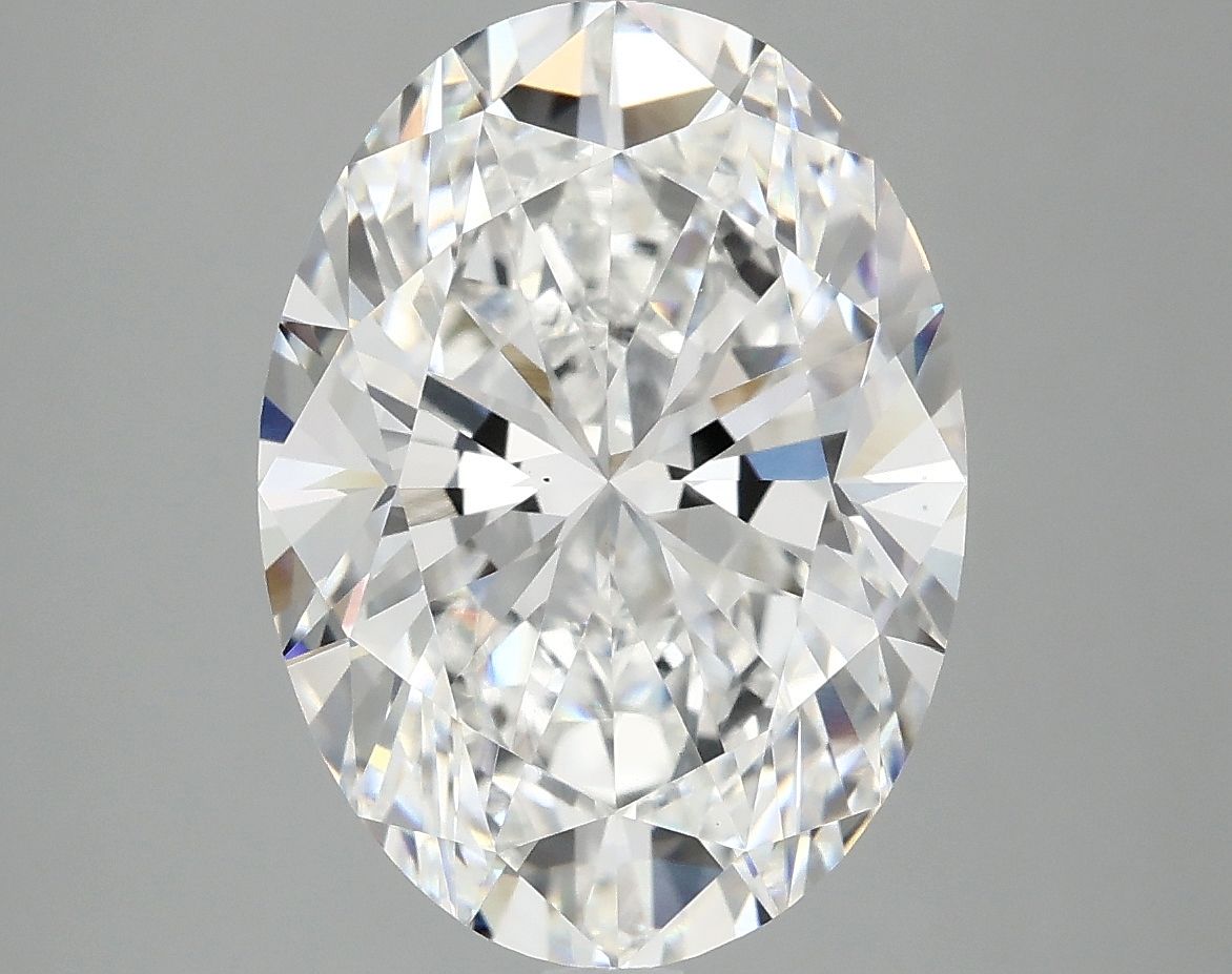 5.09 ct. oval Lab Grown Diamond front image