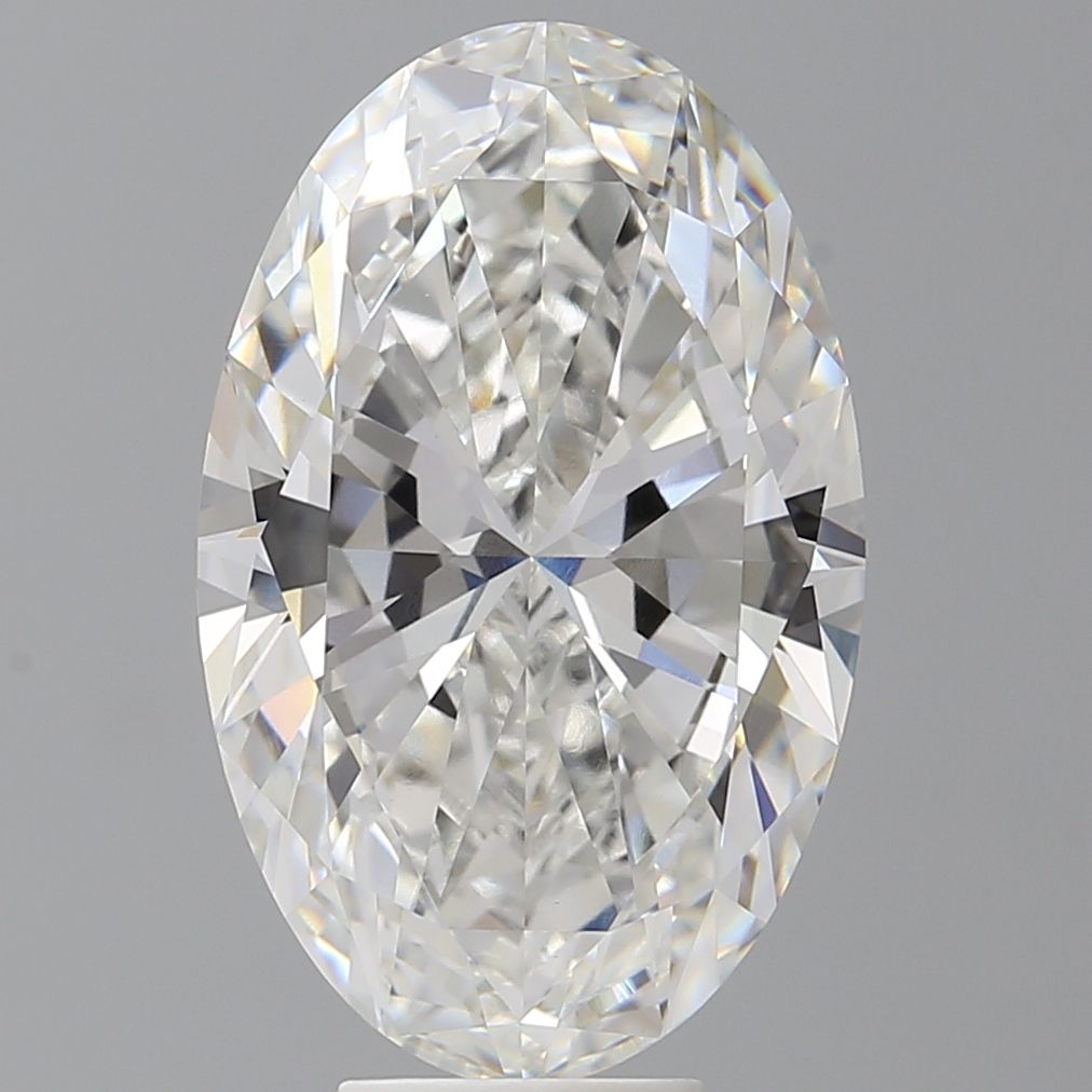 8.02 ct. oval Lab Grown Diamond front image