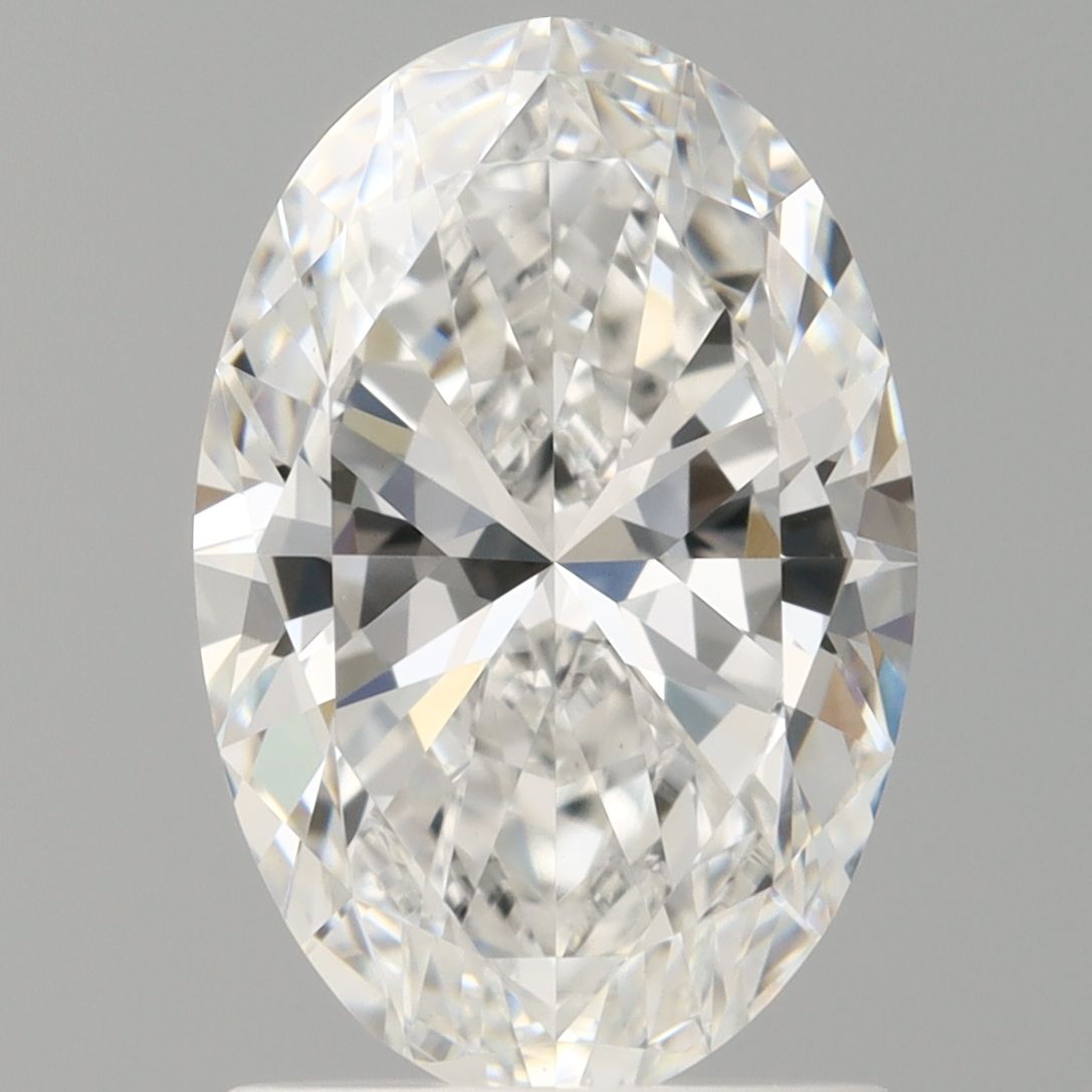 1.59 ct. oval Lab Grown Diamond front image