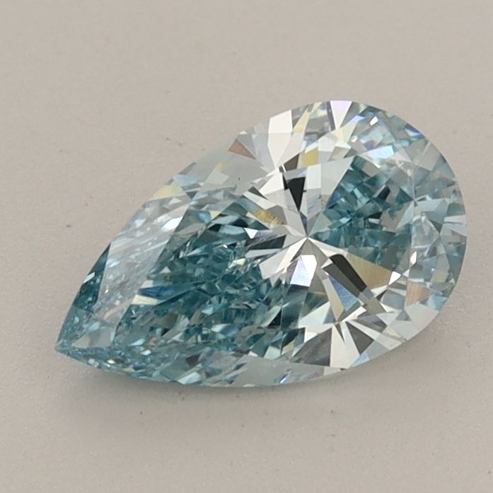 0.87 CT Fancy Vivid Blue PEAR